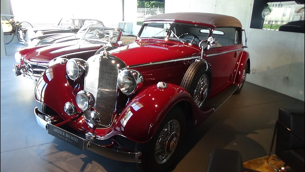 1937 Mercedes-Benz 320 Cabriolet B - Exterior and Interior - Arthur Bechtel Classic Motors Böblingen