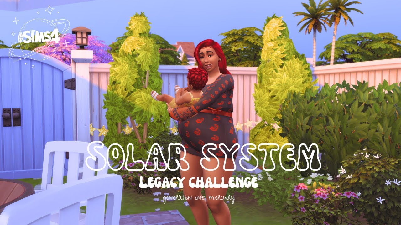 love day & eating for two 👶🏽 | the sims 4: solar system legacy | gen. 1 ep. 7