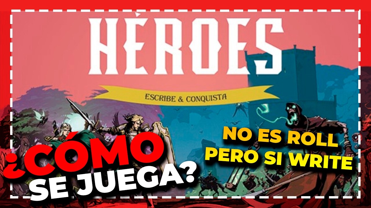 ⛰️Héroes: Escribe y Conquista⛰️ APRENDE a Jugar