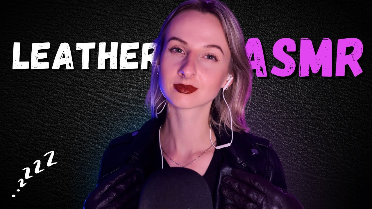 4K ASMR | 1 Hour Of Leather Sounds (Gloves, Jacket, Belt, Shoes, Wallet)