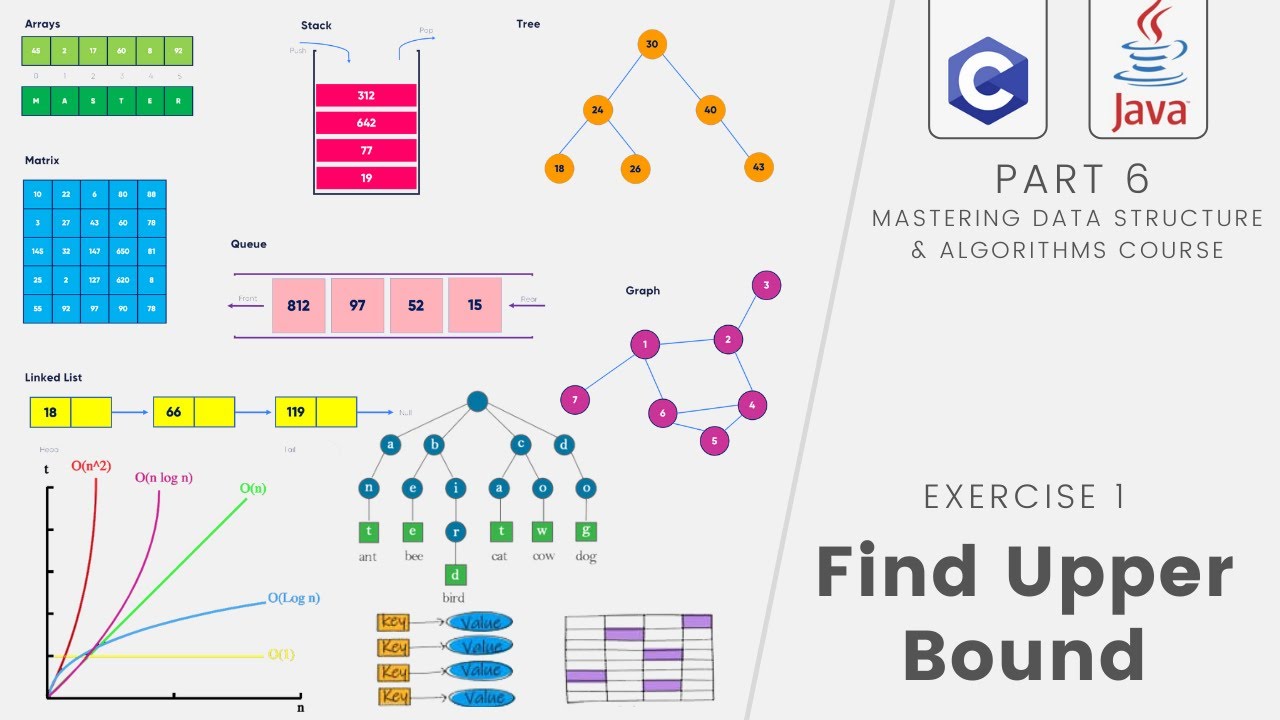 [Exercise 1] Data Structures & Algorithms #6 - Find Upper Bound