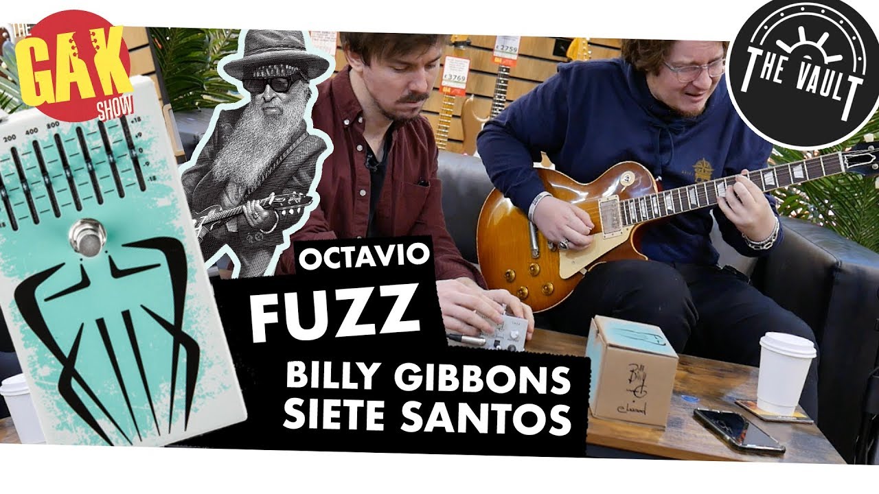 Siete Santos Billy Gibbons Octavio Fuzz Pedal!!