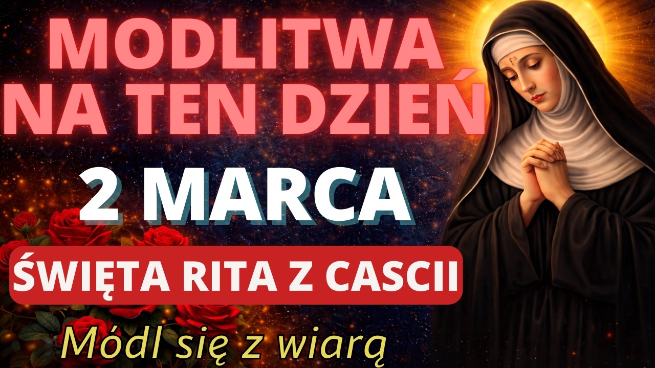 27 STYCZNIA — ŚWIĘTA RITA Z CASCII 🌹 NAJPOTĘŻNIEJSZA MODLITWA W SPRAWACH BEZNADZIEJNYCH | CUD MOŻE