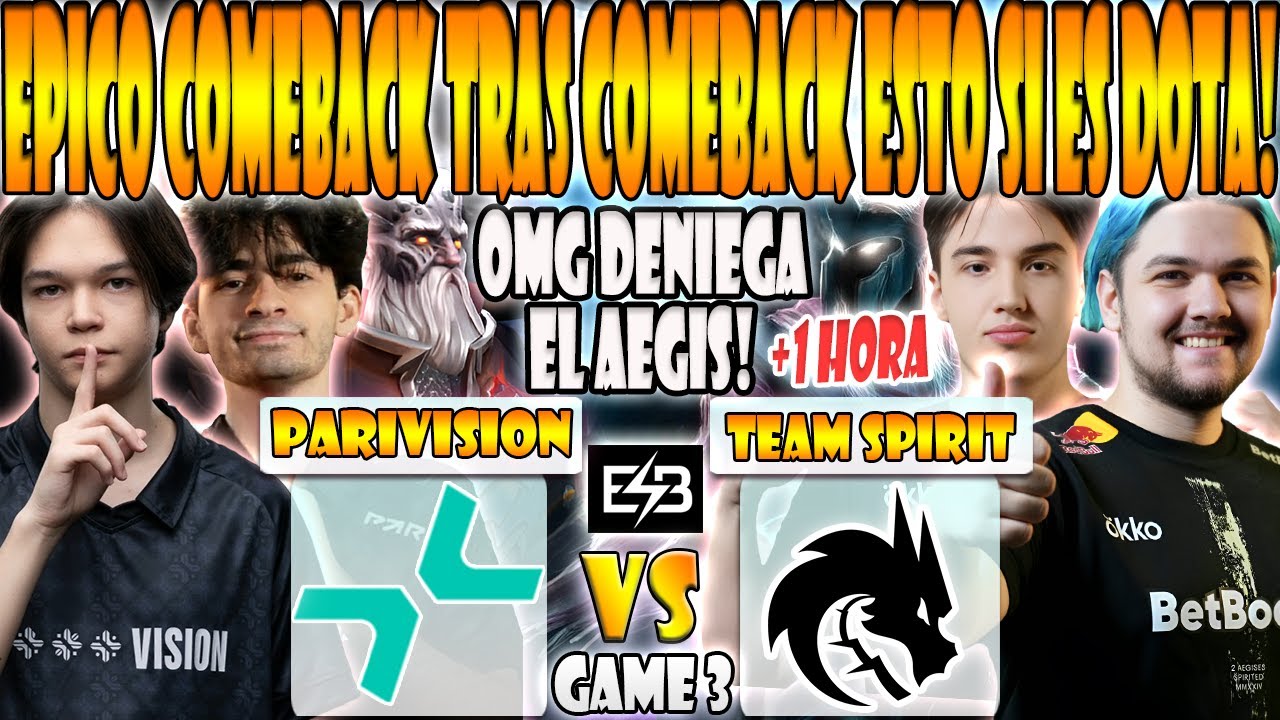 TEAM SPIRIT VS PARIVISION BO3[GAME 3]YATORO, COLLAPSE VS SATANIC, NO[O]NE-DREAMLEAGUE SEASON 27-ESB