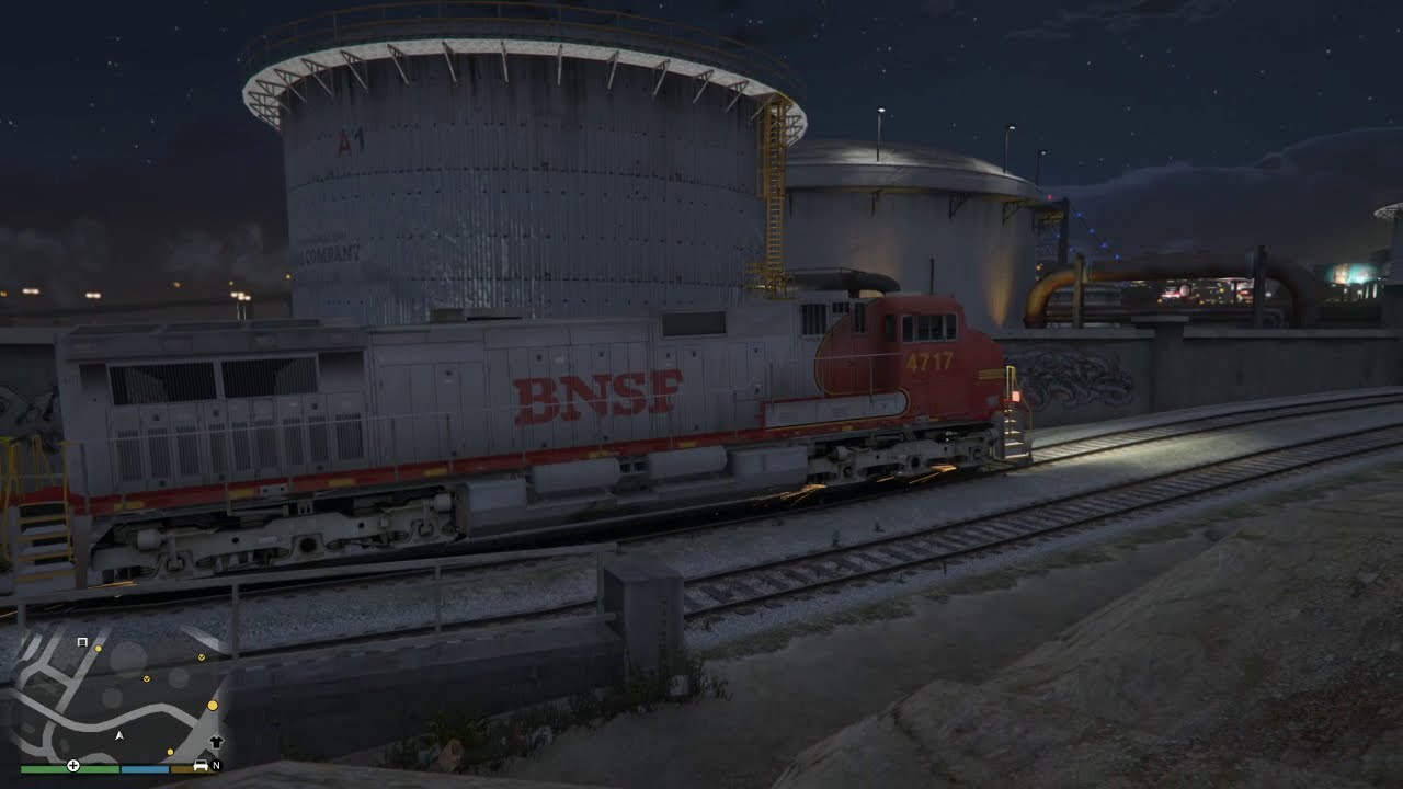 GTA V | Kitsune Trains 4 | Train Mod | Virtual Train Spotting/Rail Fanning | Let's Play | HD