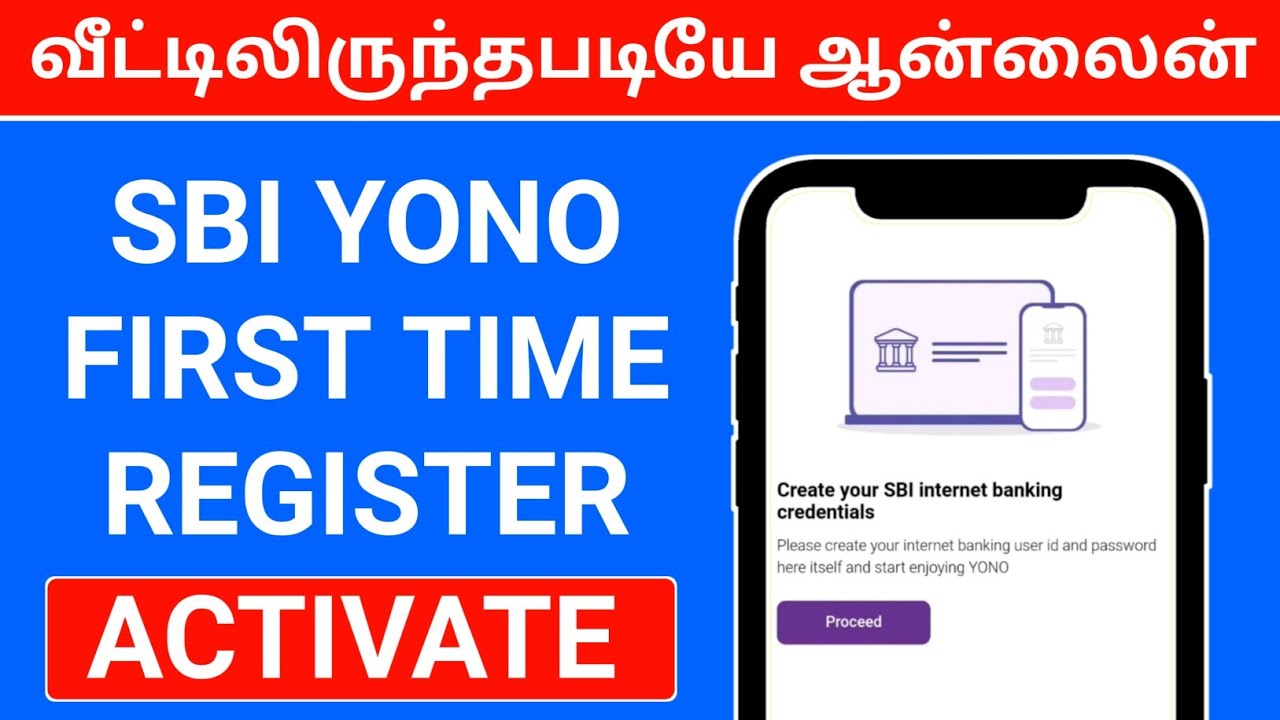 sbi yono new registration Tamil | how to register yono sbi app in Tamil