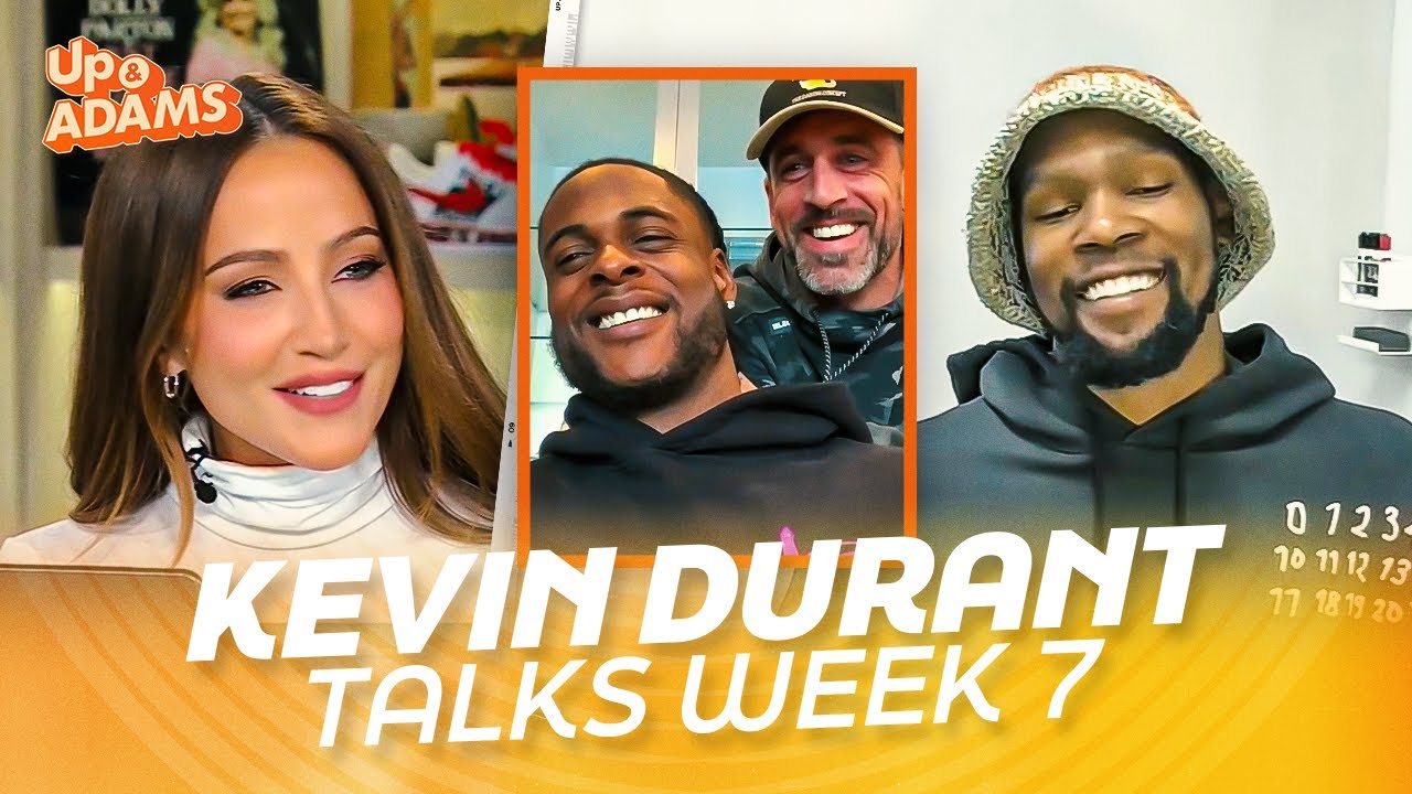 Kevin Durant Gets Surprised by Davante & Aaron, Talks Commanders, Week Preview, Watching Jets on SNF