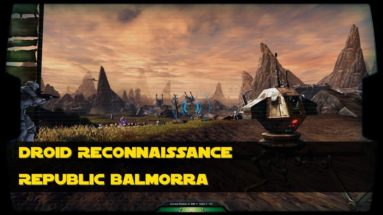 Republic Balmorra Droid Reconnaissance Guide - All 6 Locations