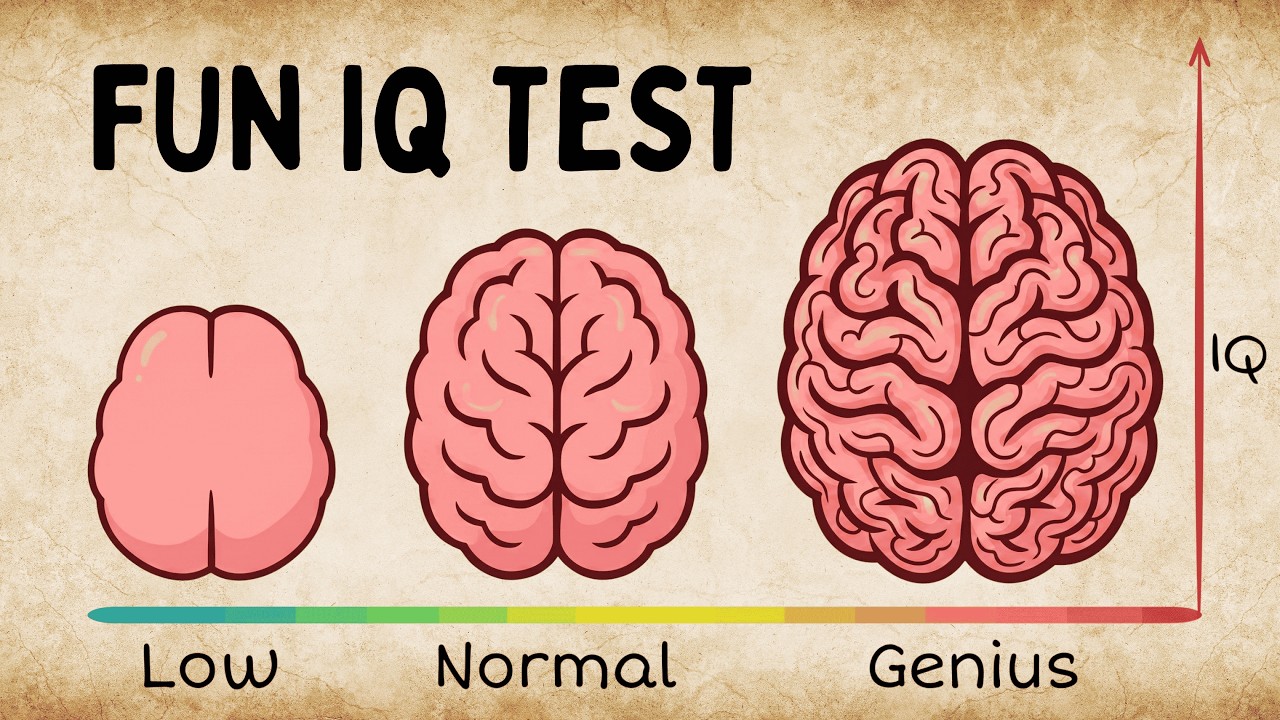 TEST YOUR IQ IN 8 MIN