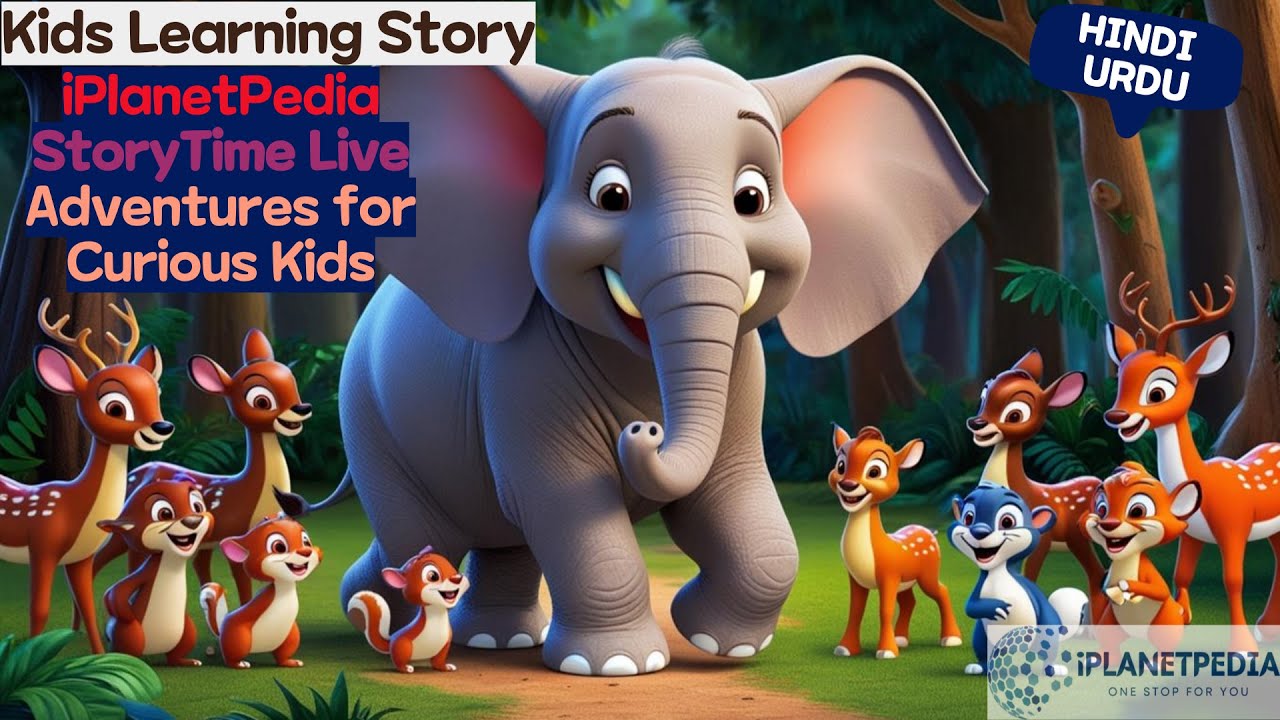 Bedtime stories For Kids In Hindi | Moral Story | Learning Story | iPlanetPedia Live Stream