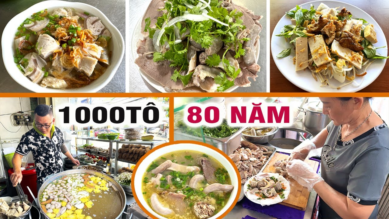 Ăn 3 Món Ngon Nha Trang Theo Yêu Cầu Của Khán Giả Trên Kênh HDLB | Buổi Bán 1000 Tô, 80 Năm Với Nghề