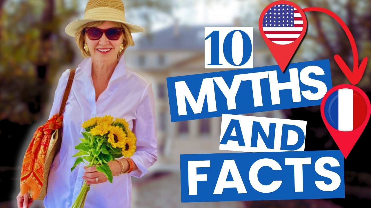 Retiring in France : 10 Myths vs Facts You MUST Know 🇫🇷