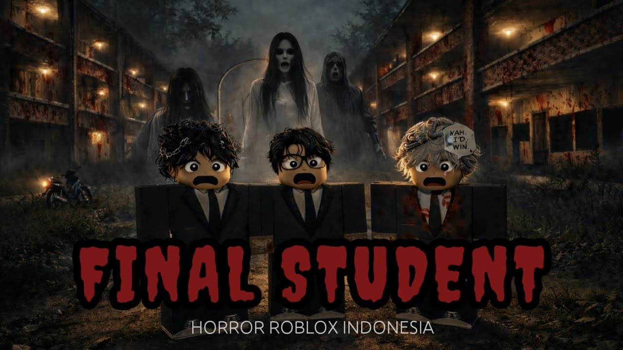 TERJEBAK DI KAMPUS BERHANTU!! Final Student ft. Para Moderator | ROBLOX INDONESIA