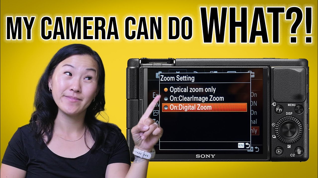 Советы и рекомендации Sony: как использовать режим Clear Image Zoom и Crop Mode