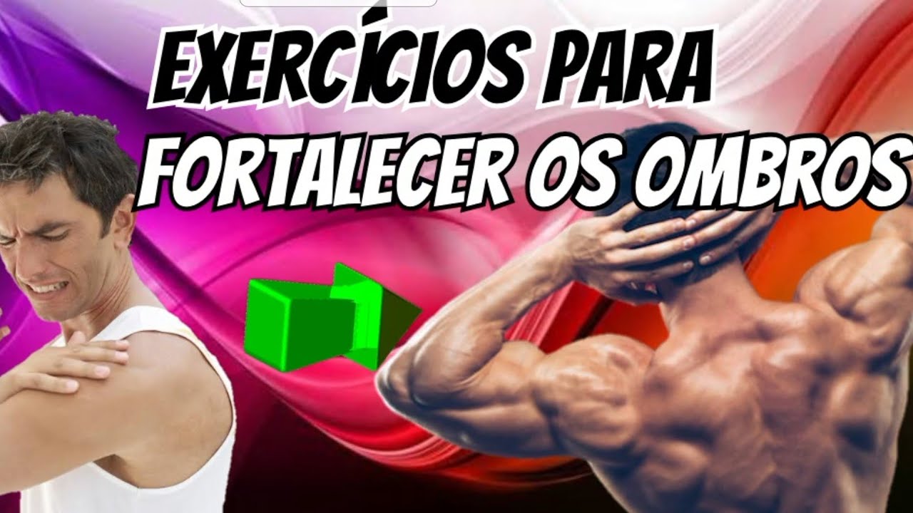 MELHORE A DOR NO OMBRO COM ESTES 4 EXERÍCIOS SIMPLES