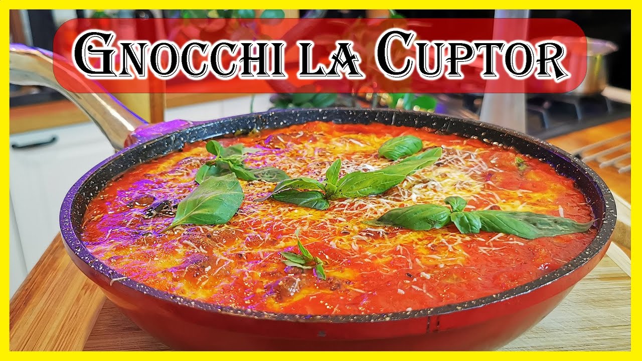 🍲 Gniocchi la Cuptor cu Salsiccia, Sos de Rosii si Mozzarella - Florin Arvunescu