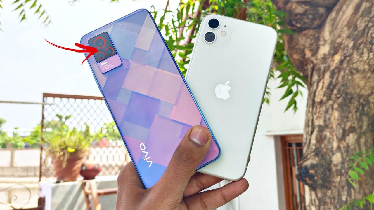 Vivo Y73 Vs iPhone 11 Camera Test & Comparison 2021 | Which is The Best..?