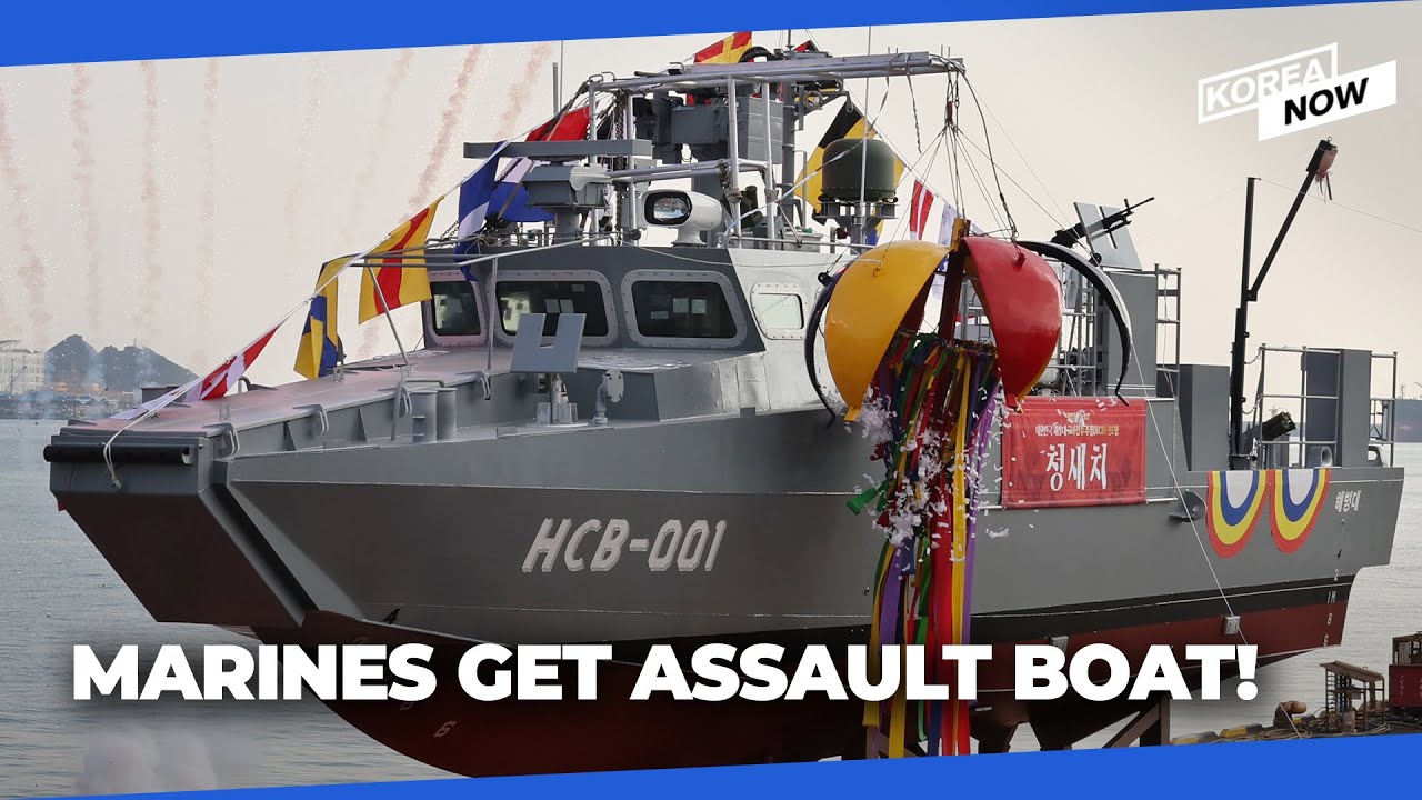 Marines get first fast combat boat - S. Korea's answer to the successful Saab CB90?