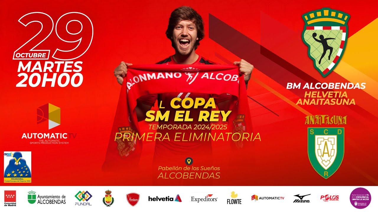 L COPA SM EL REY | 1ª ELIMINATORIA | BM ALCOBENDAS - HELVETIA ANAITASUNA