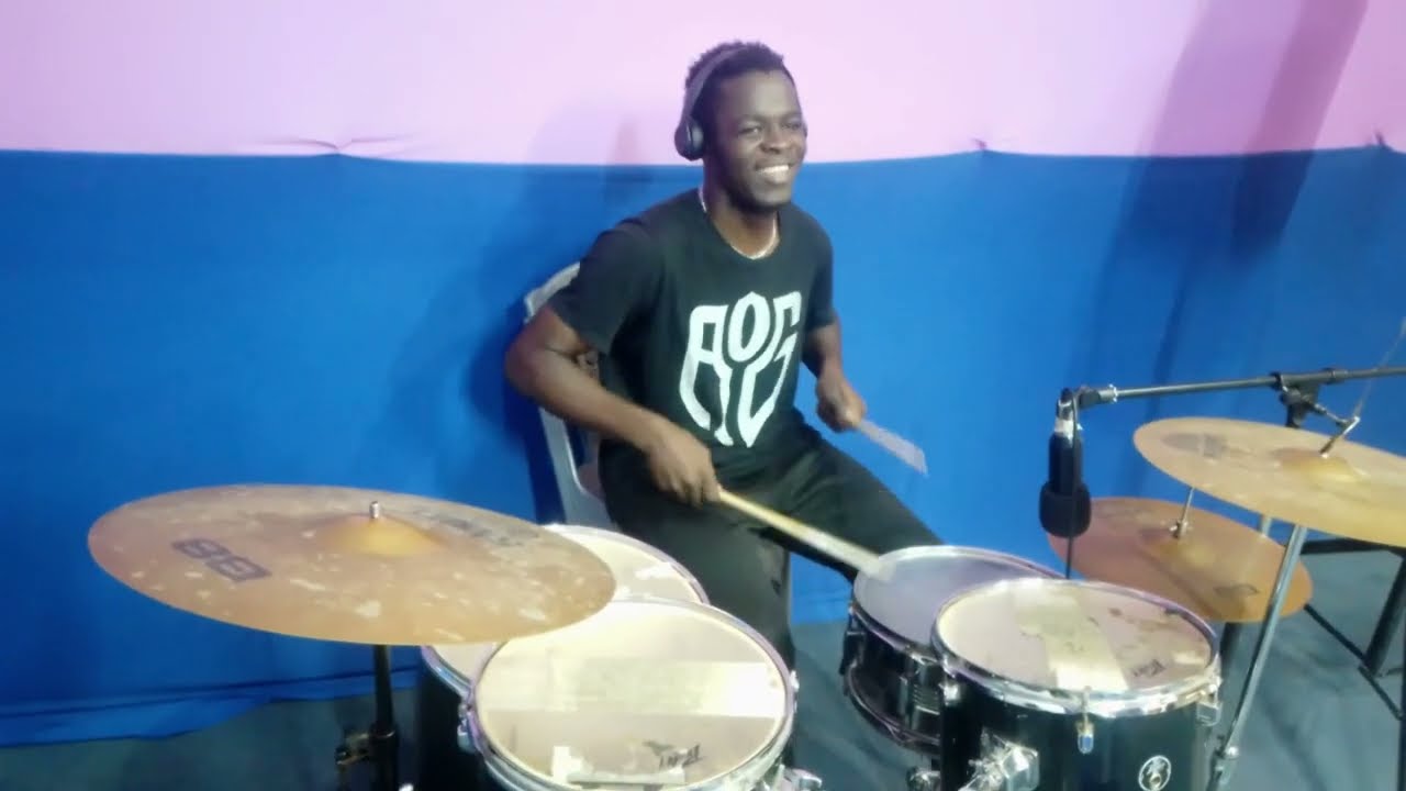 Wazee 24 Agape Gospel Band Drum Cover. @agapegospelband