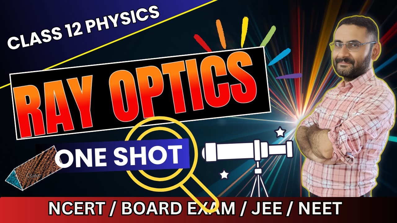 Ray Optics | One Shot | Class 12 Physics | Board Exam | JEE | NEET | CBSE | NCERT | Full chapter