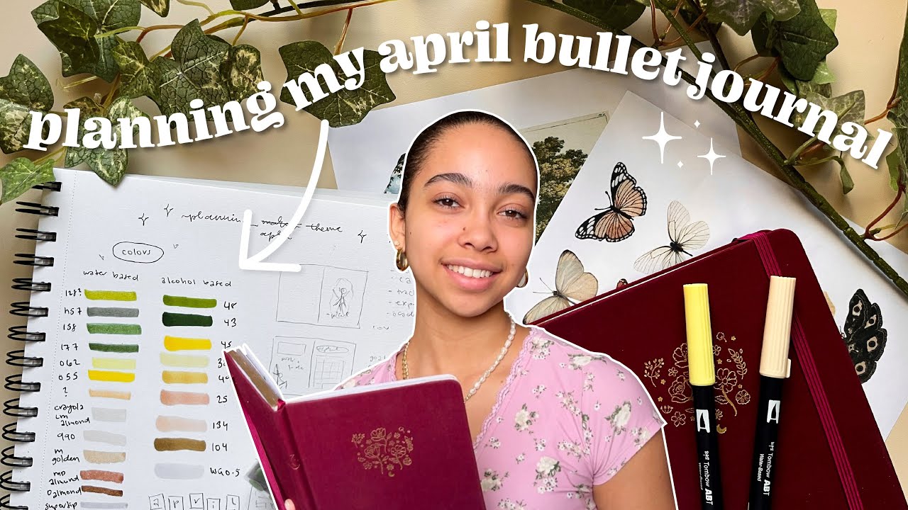 how to plan bullet journal themes 🌱 my step-by-step process for making ideas come to life :)