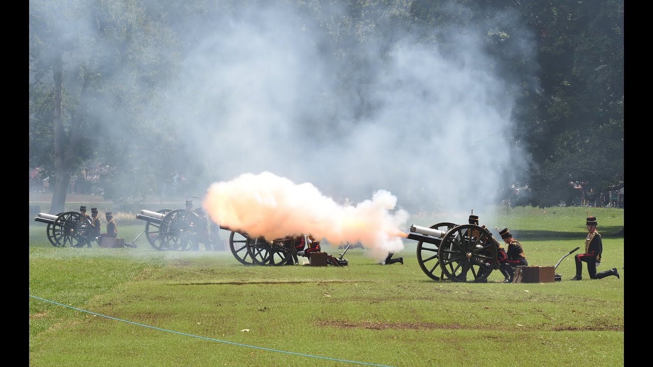Gun Salute, Green Park 17 July 2023