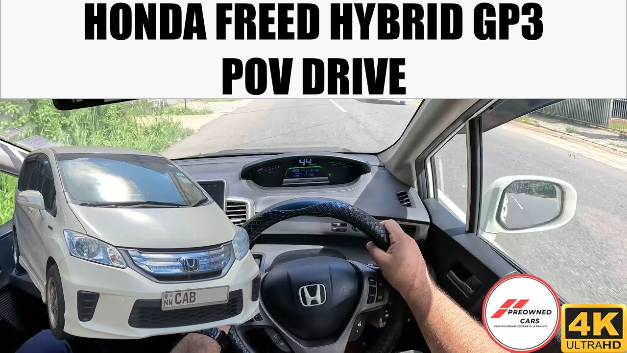 Honda Freed Hybrid GP3 POV Drive