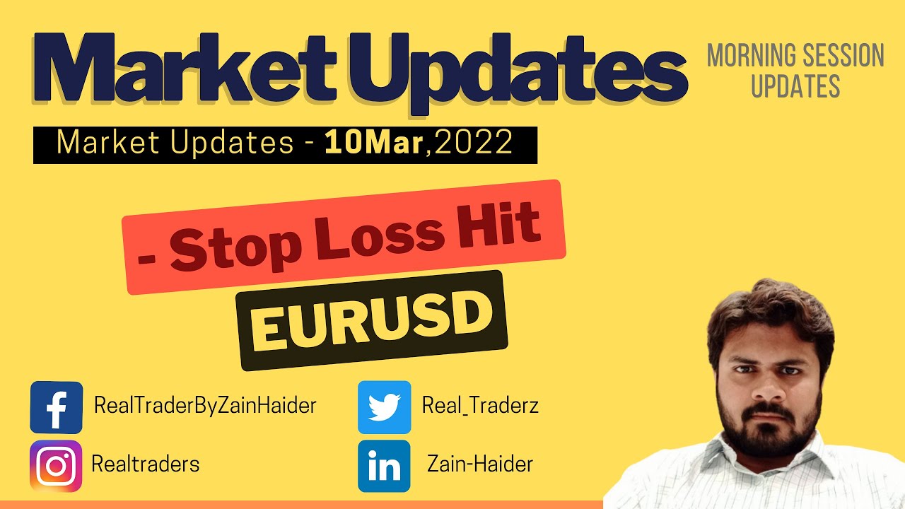 How we Stopped out in EURUSD Trade || Zain Haider || Real Traders