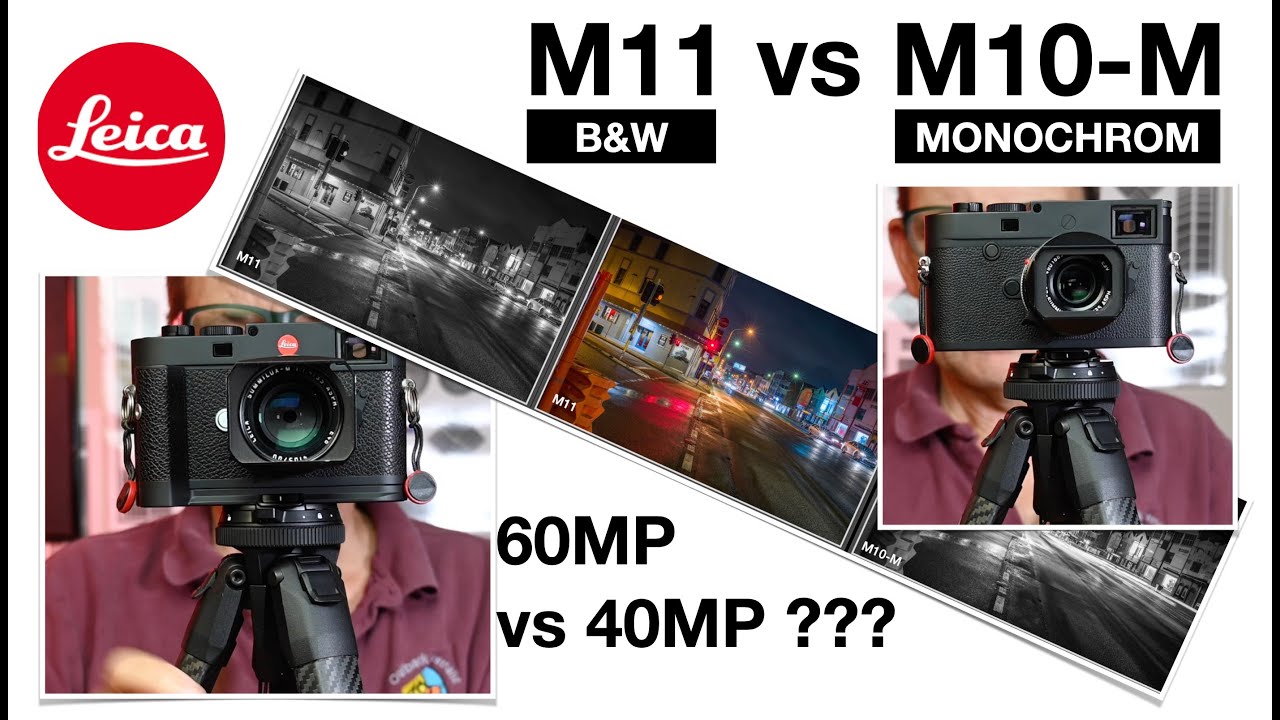 Leica M11 vs M10-M Monochrom: 60MP vs 40MP - When shooting B&W, can you see the difference?