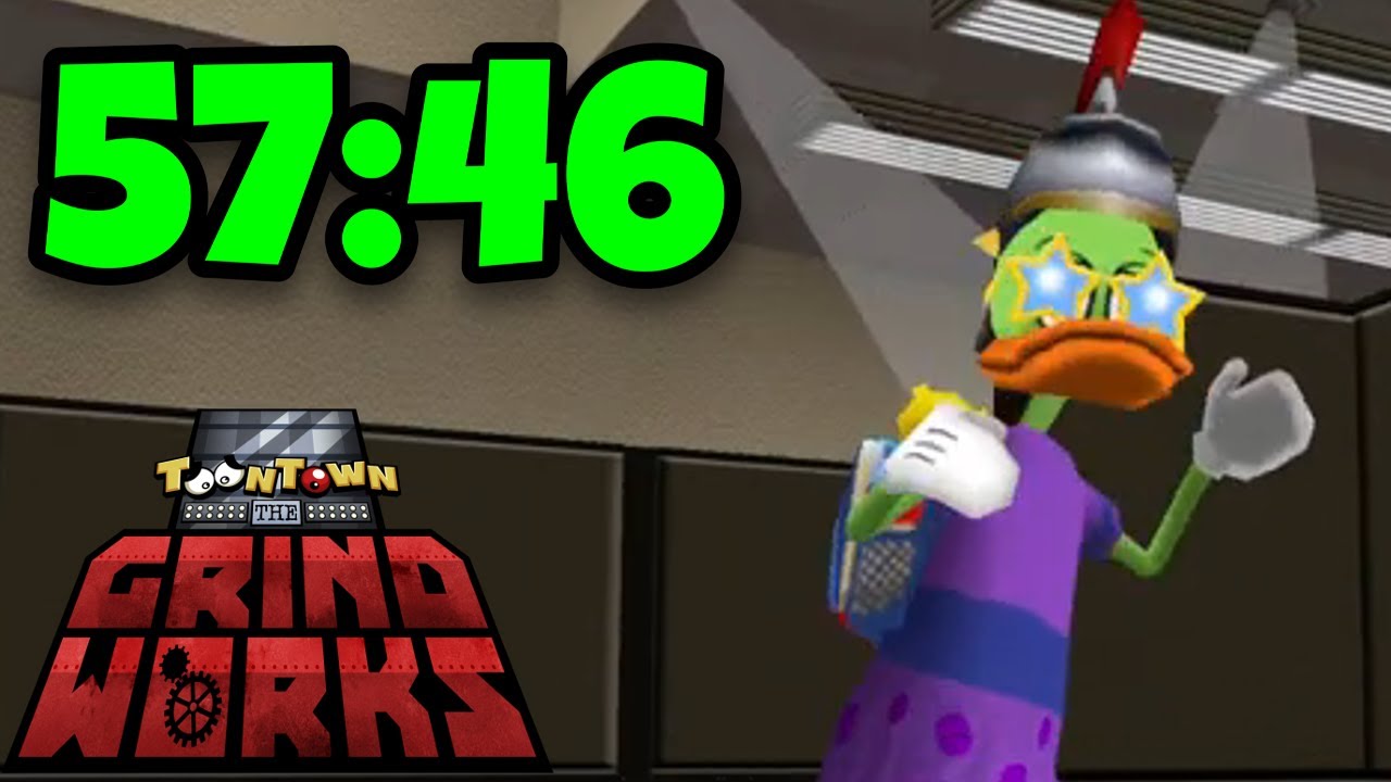 Barnacle Bessie any% in 57:46 | Toontown: The Grindworks