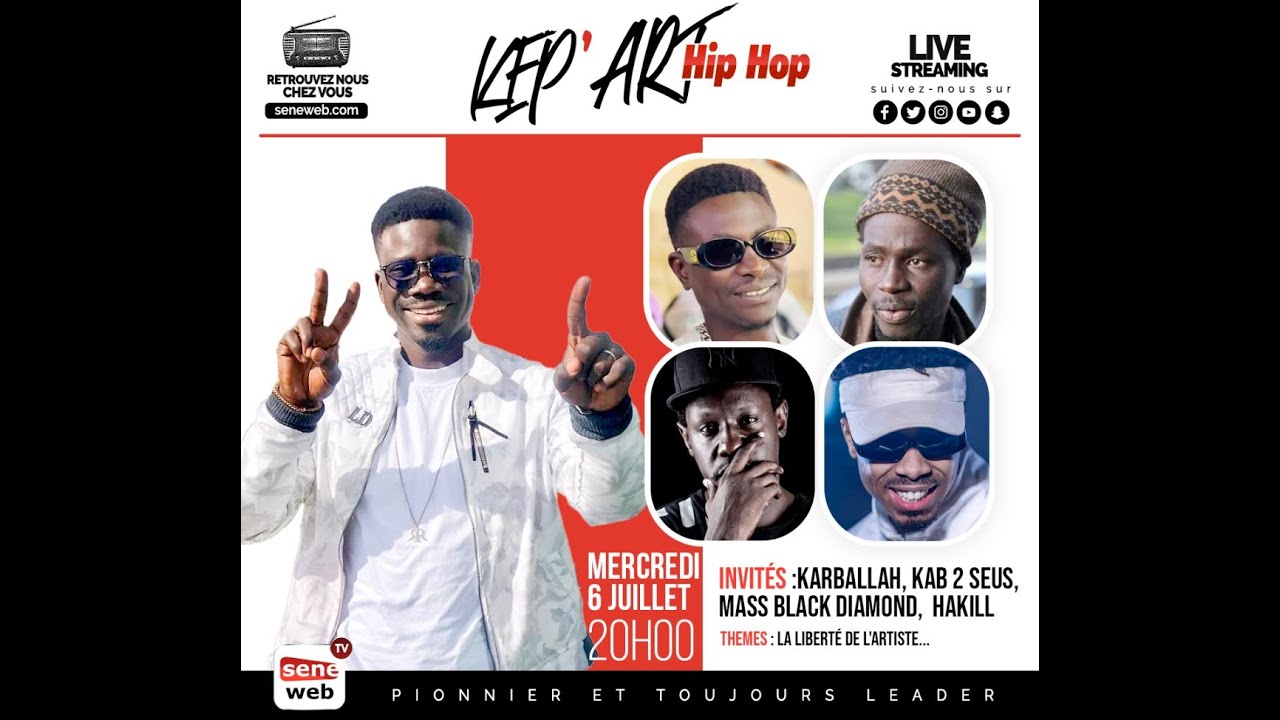 Kep'Art Hip Hop] Sur La liberté de l'artiste... avec Mass, Hakill,Karballah et Kab 2 Seus.
