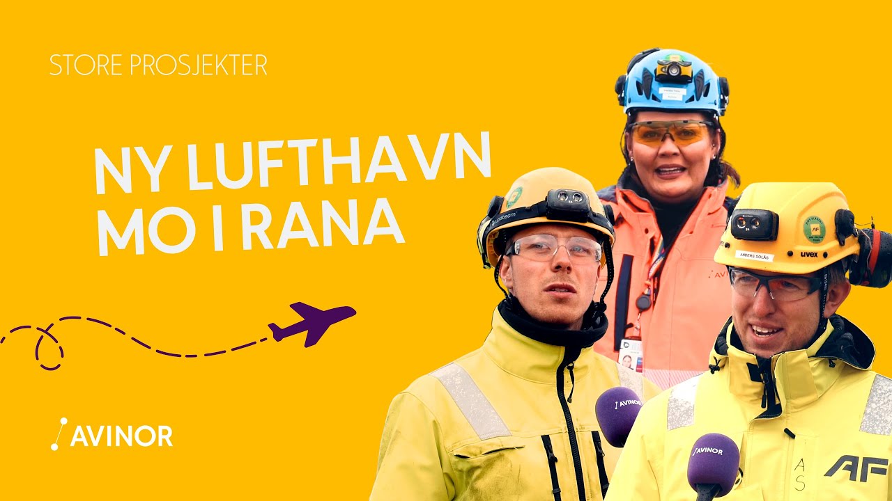 Ny lufthavn Mo i Rana: Status 2025