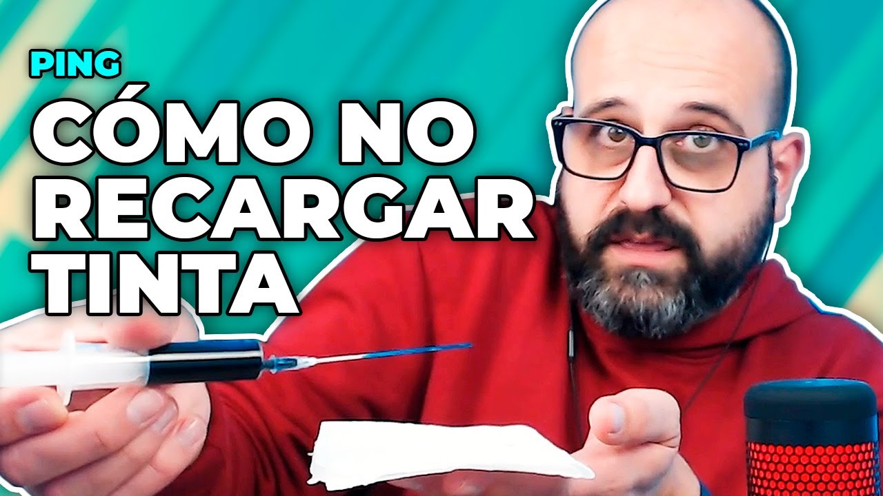 💉 CÓMO NO RECARGAR CARTUCHOS DE TINTA DE IMPRESORA | La red de Mario