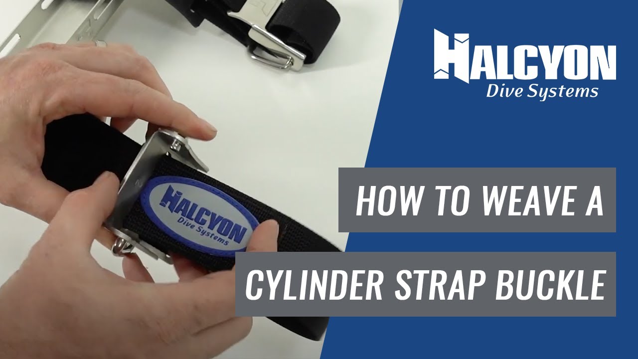 How to Weave a Single Tank Adapter Buckle | Halcyon Dive Systems