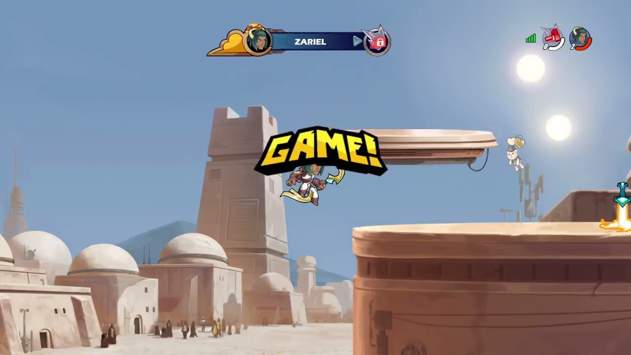 Chakram é a melhor arma dentro do brawl