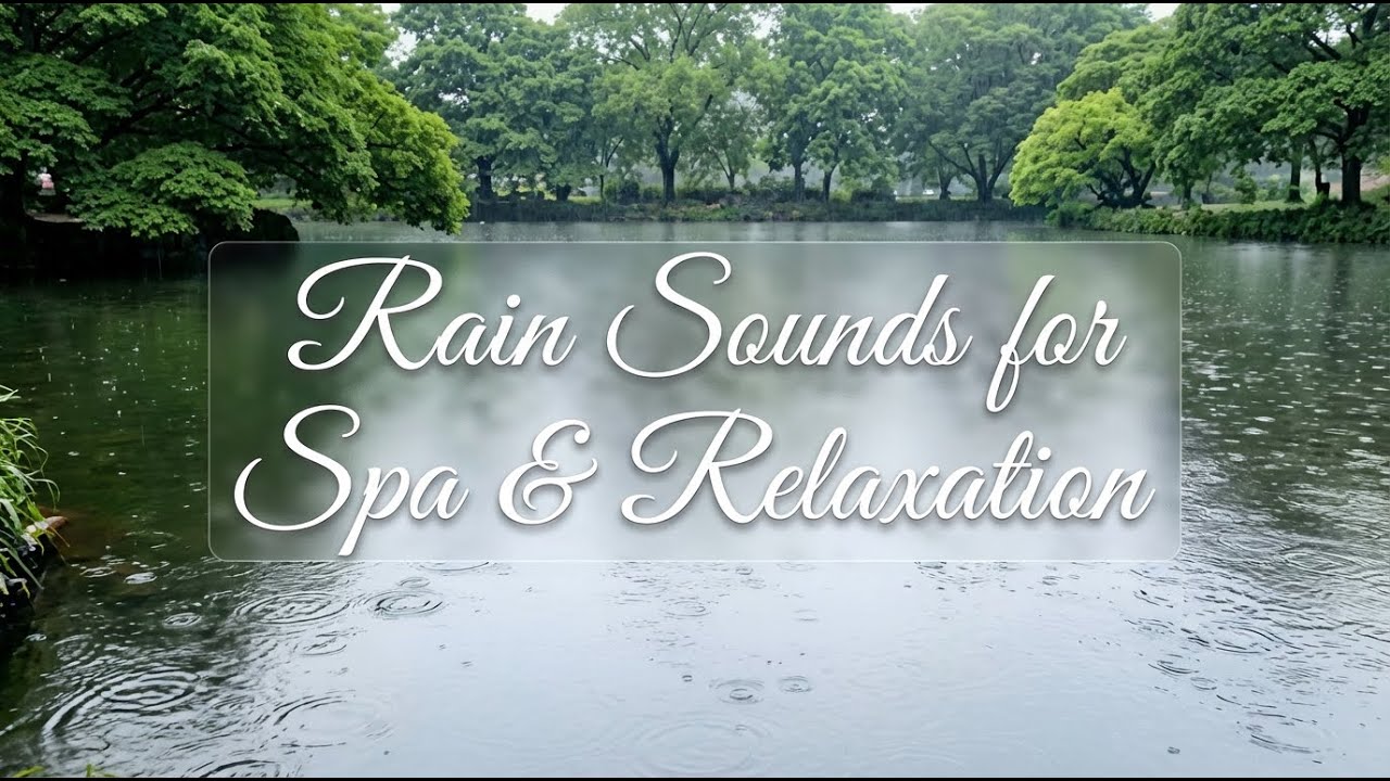Rain Sounds for Spa & Relaxation #SpaSounds YouTube | Relaxation Journey