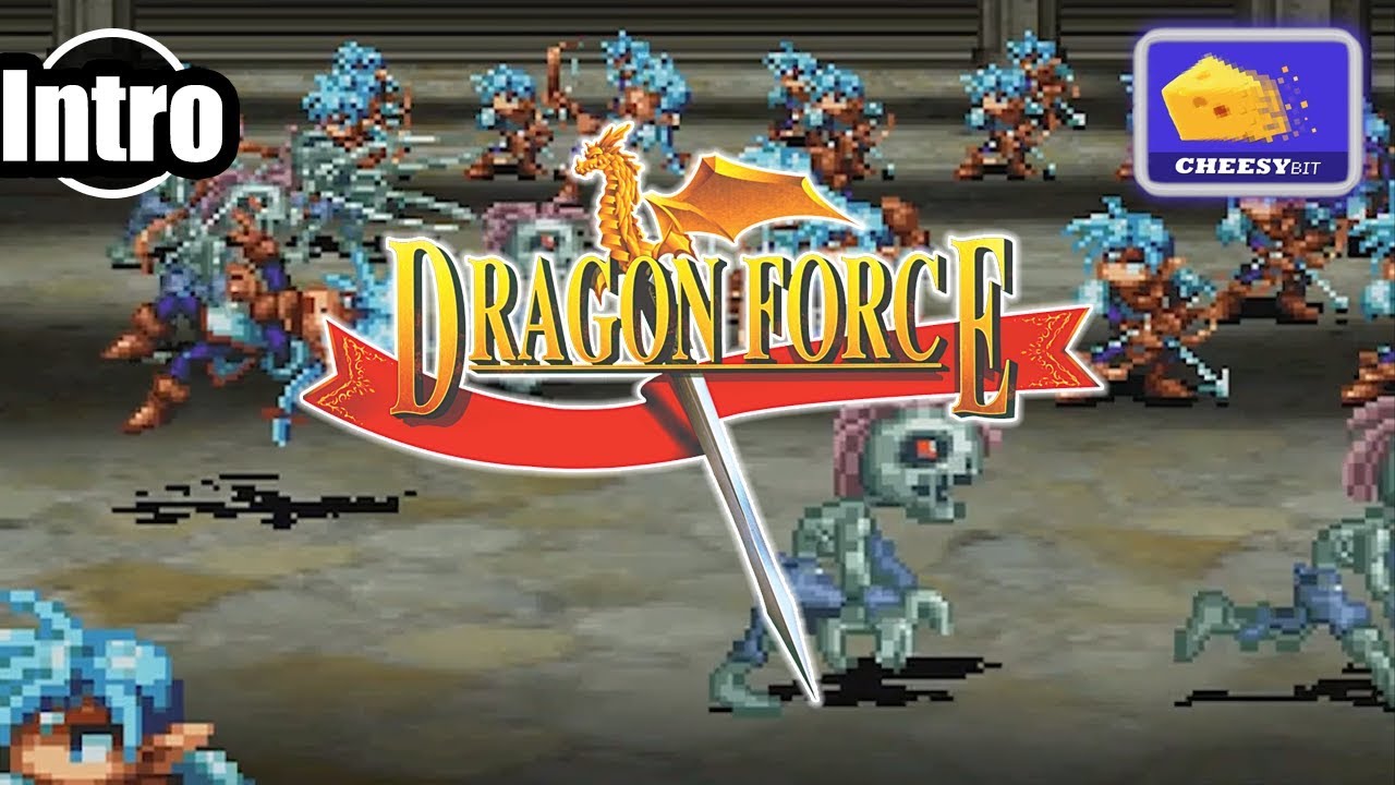 Dragon Force - Sega Saturn : (Intro) HD60