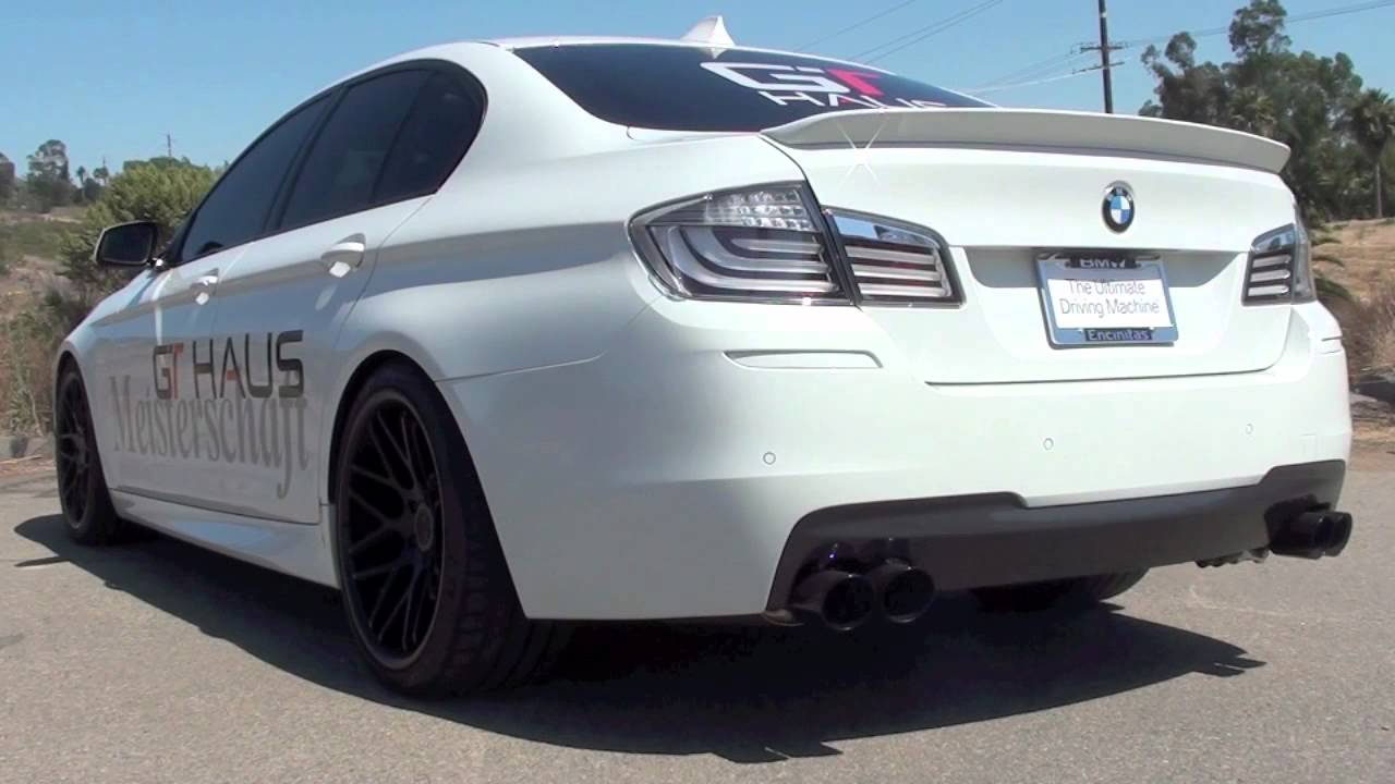 BMW F10 550- Meisterschaft GTC Exhaust ( Revving)