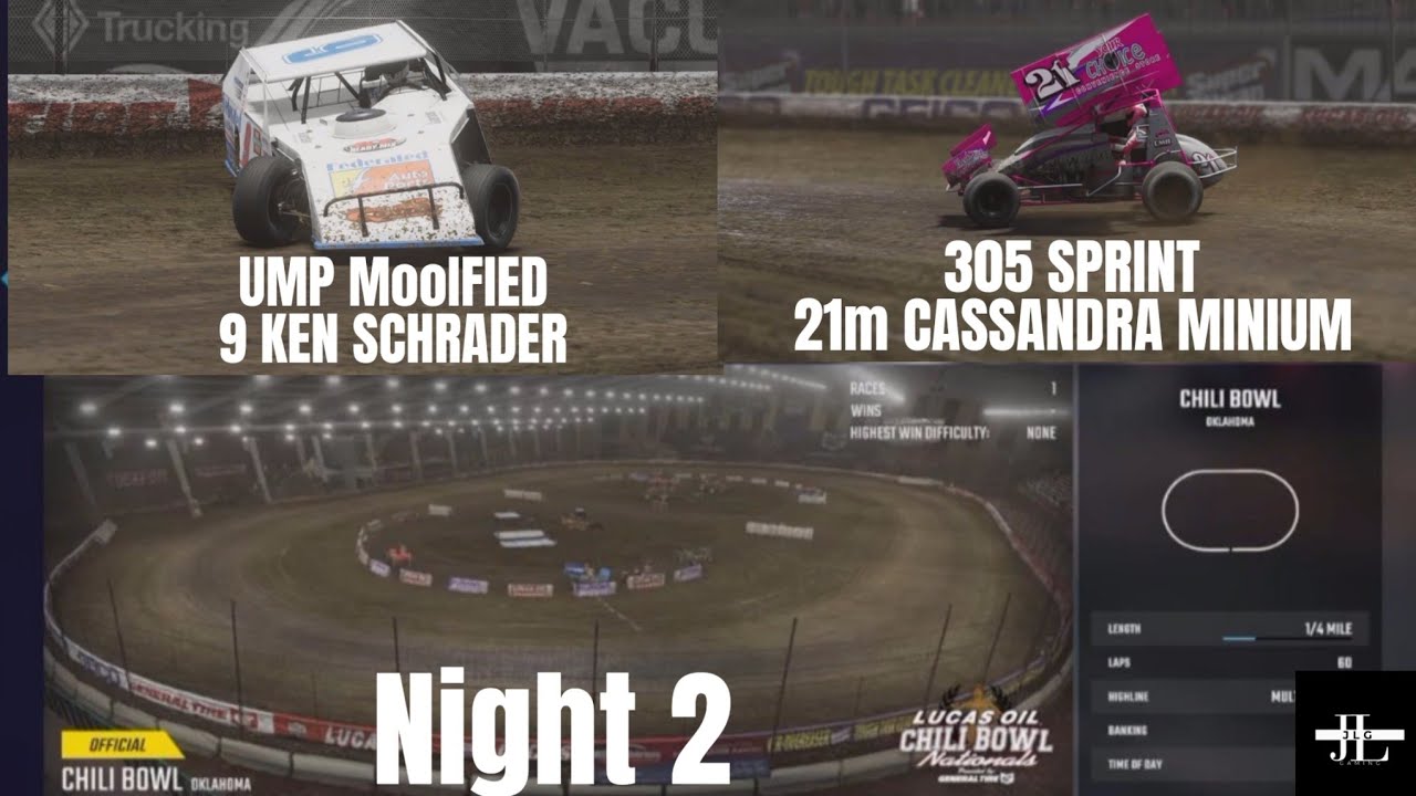 Night 2  CHILI Bowl National with UMP MooIFIED and 305 SPRINT