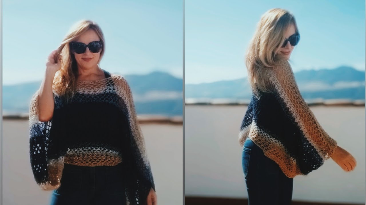 Top Zafiro tejido a crochet súper fácil y bonito ✨✨✨