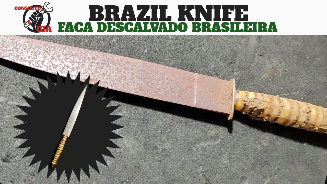 FACA DE OSSOS E CHIFRE