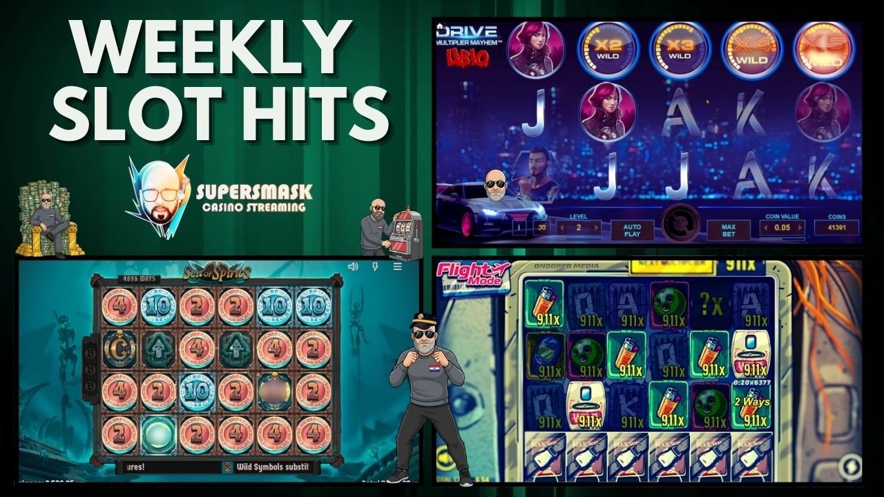 Weekly Slot Wins on Supersmask Stream #week7