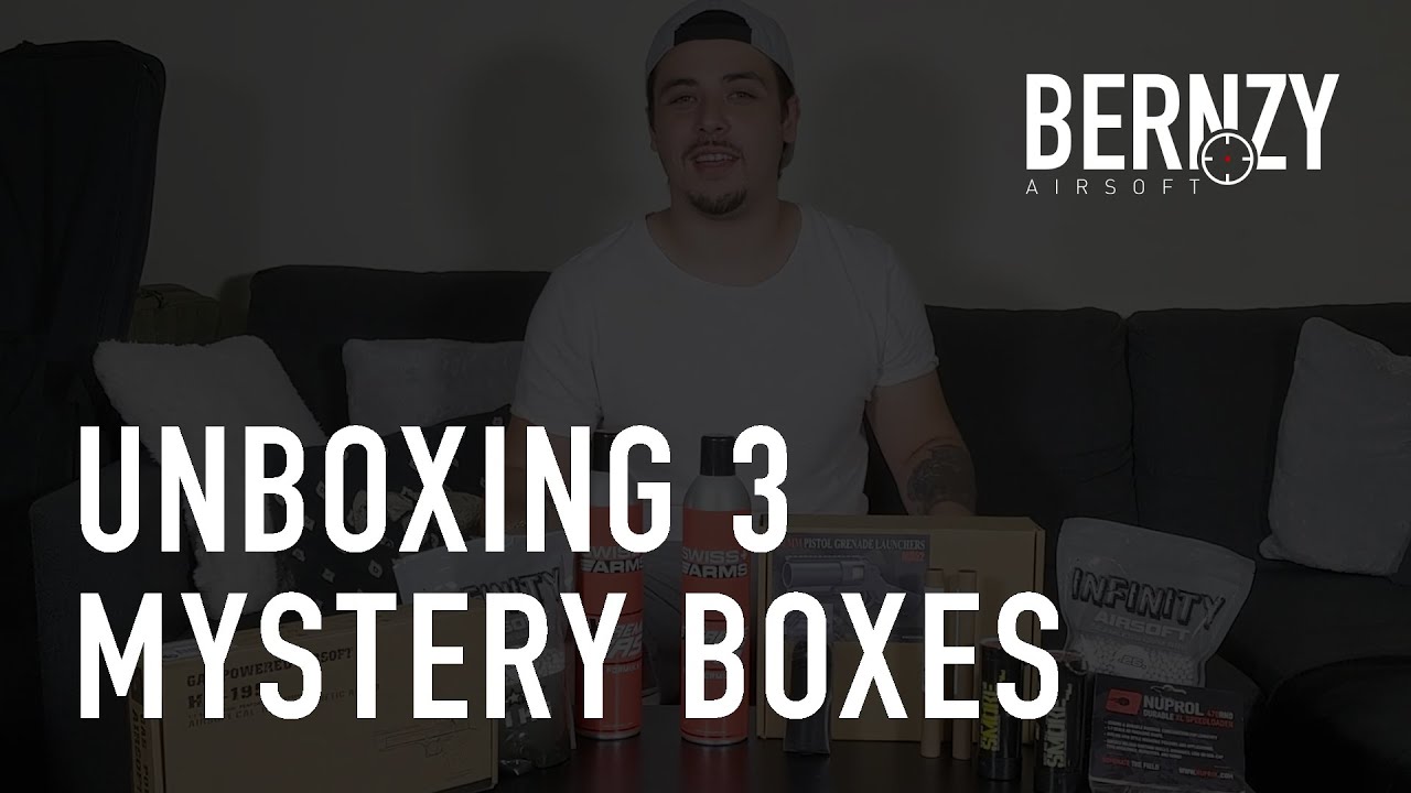 Extreme Airsoft £30 + £50 + £100 Mystery Box Unboxing