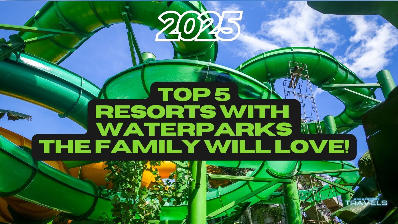 Top 5 Resort Water Parks Parents Will Love Too!