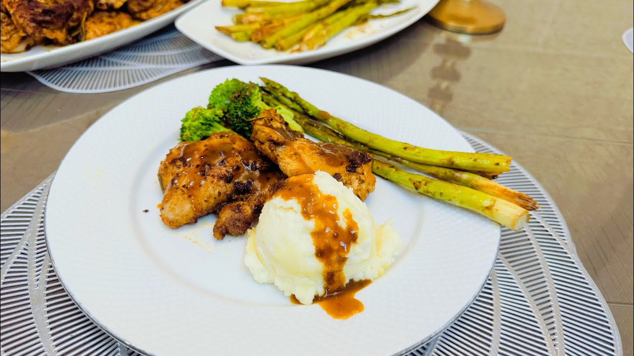 Chicken Thighs recipe with veggies 🥦 recipes 