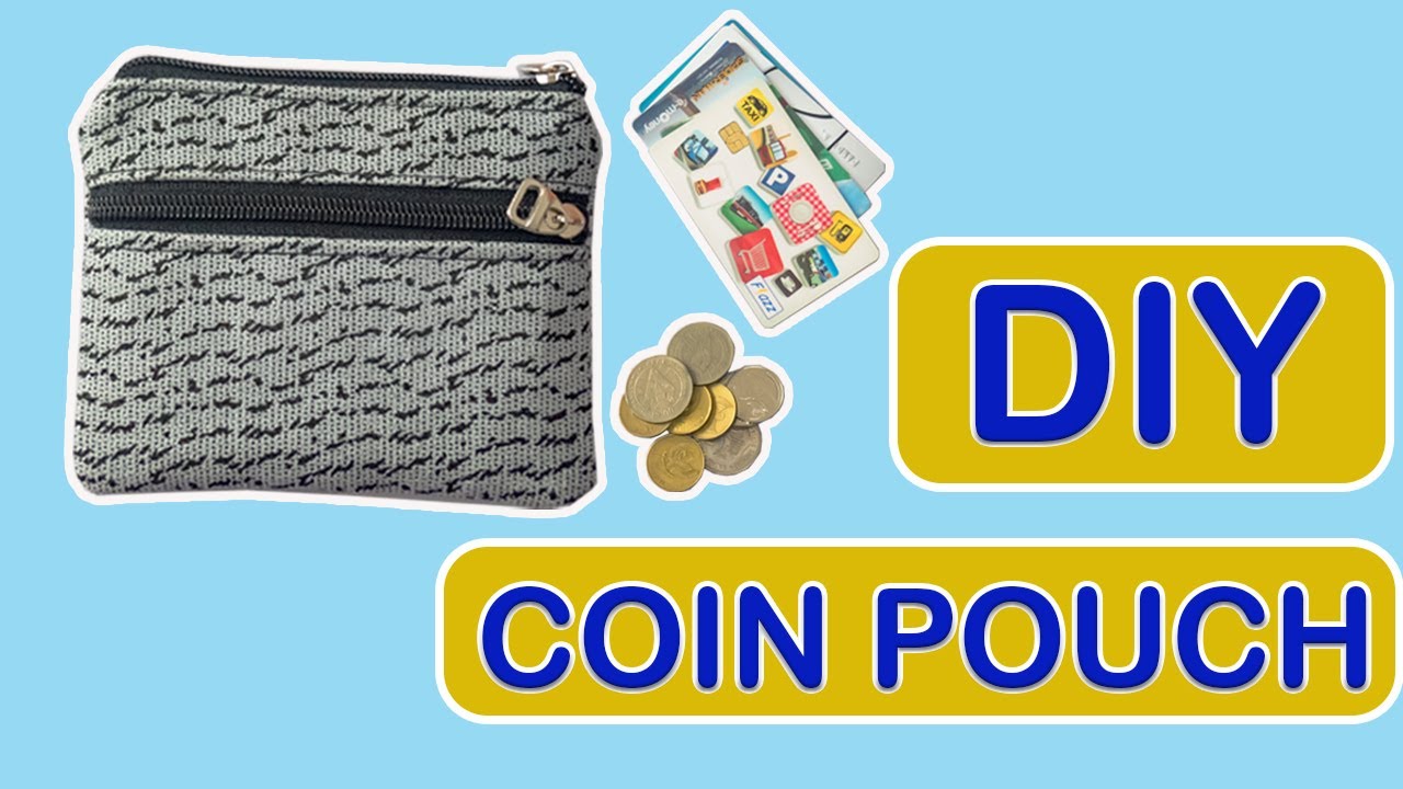 How To Make Coin / Card Pouch - Easy Sewing Tutorials &ndash; DIY Coin Pouch &ndash; Coin Pouch Handmade