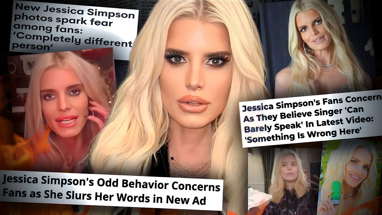Jessica Simpson's BIZARRE Behavior CONCERNS Fans (SLURRED Speech and STRANGE Demeanor)