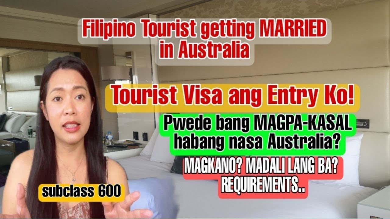 CAN YOU GET MARRIED IN AUSTRALIA WHILE ON TOURIST VISA ?