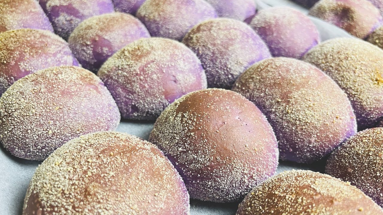 Best Ube Cheese Pandesal using Bread Maker Recipe